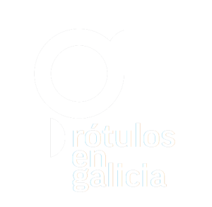 Rótulos en Galicia - Logo Negativo